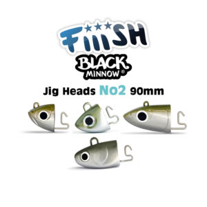 BLACK MINNOW 90 2 JIG HEAD