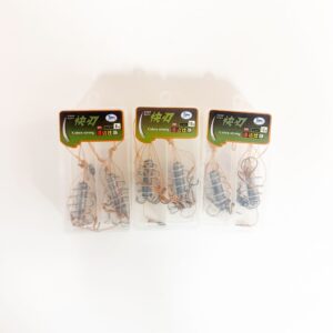 זוג קפיצים מוכן 5 קרסים עם משקולת 30 גרם